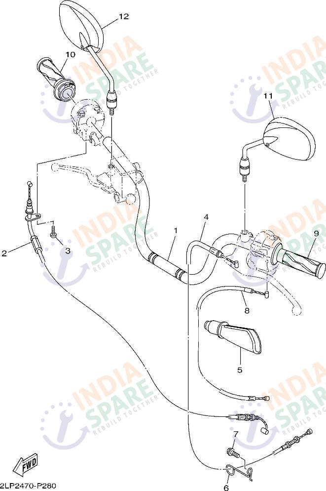 STEERING HANDLE & CABLE